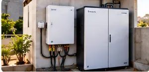 Battery energy storage system beside inverter equipment